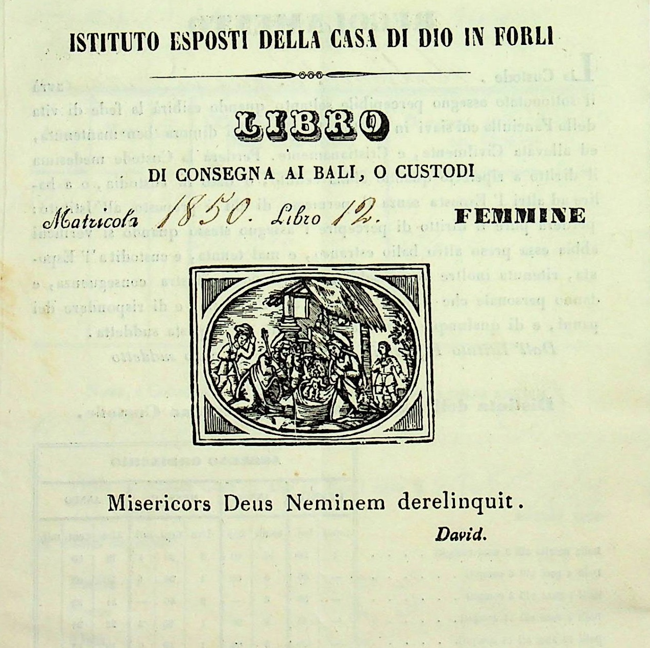 Vite ignorate. Gli esposti nei documenti dell'Archivio di Stato di Forlì-Cesena